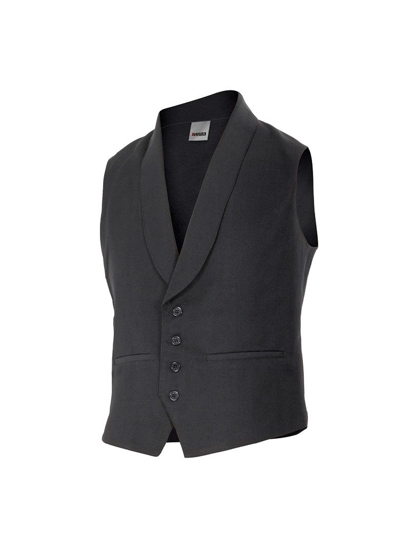 CHALECO SALA CON CUELLO ESMOQUIN