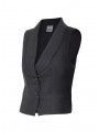 CHALECO SALA CON CUELLO ESMOQUIN MUJER