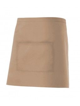 DELANTAL CORTO CON BOLSILLO