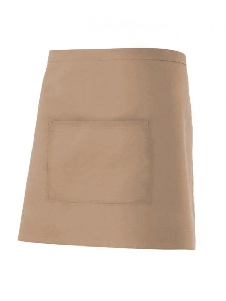 DELANTAL CORTO CON BOLSILLO