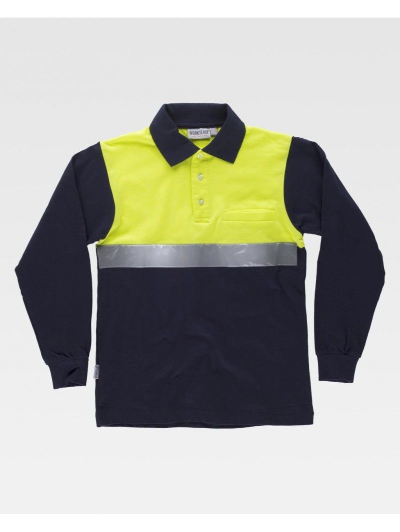 POLO COMBI ALTA VISIBILIDAD