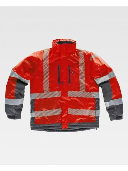 PARKA COMBI ALTA VISIBILIDAD