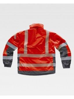 PARKA COMBI ALTA VISIBILIDAD