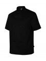 CHAQUETILLA COCINA MANGA CORTA CON BOLSO DE PARCHE EN MANGA IZQUIERDA Y BOTONES DE PASTA CONFORT FI