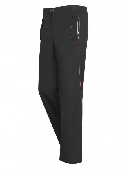 PANTALÓN CABALLERO MEDIA CINTURA ELÁSTICA Y RIBETES A CONTRASTE REGULAR FIT
