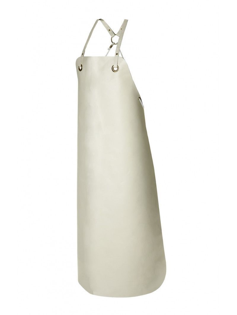 DELANTAL ENGOMADO CON PETO, AJUSTABLE CON ANILLA