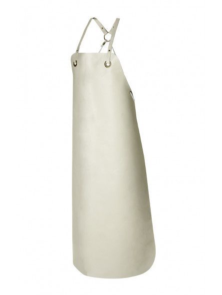DELANTAL ENGOMADO CON PETO, AJUSTABLE CON ANILLA