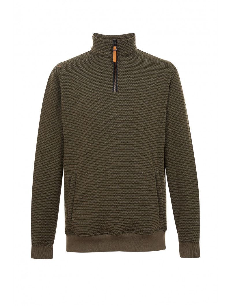 JERSEY CABALLERO INTERIOR PERCHADO MEDIA CREMALLERA REGULAR FIT