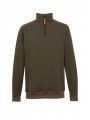 JERSEY CABALLERO INTERIOR PERCHADO MEDIA CREMALLERA REGULAR FIT
