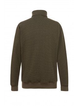 JERSEY CABALLERO INTERIOR PERCHADO MEDIA CREMALLERA REGULAR FIT