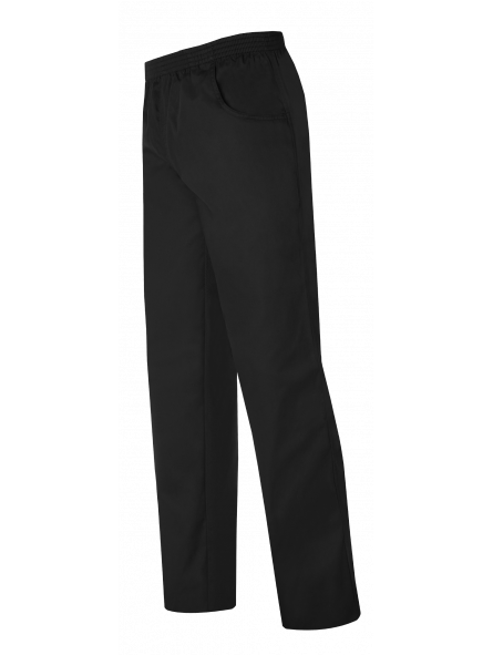PANTALÓN COCINA CON CINTURA ELÁSTICA Y BOLSOS CONFORT FIT