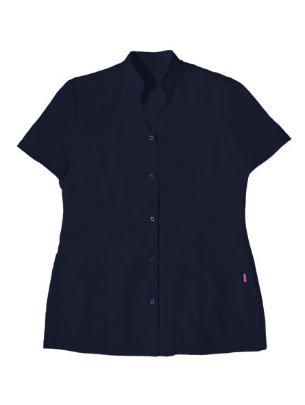 CHAQUETA CON AUTOMÁTICOS MANGA CORTA