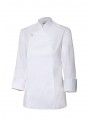 CHAQUETA DE COCINA MUJER CON CREMALLERA