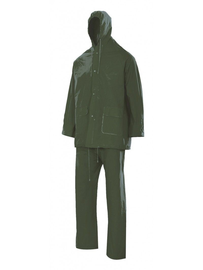 TRAJE DE LLUVIA DOS PIEZAS CON CAPUCHA