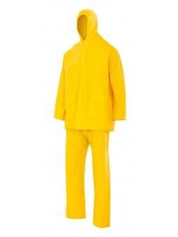 TRAJE DE LLUVIA DOS PIEZAS CON CAPUCHA