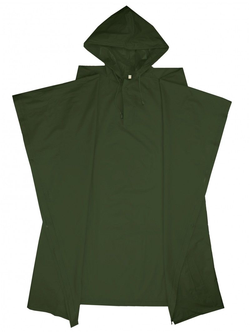 PONCHO DE LLUVIA CON CAPUCHA